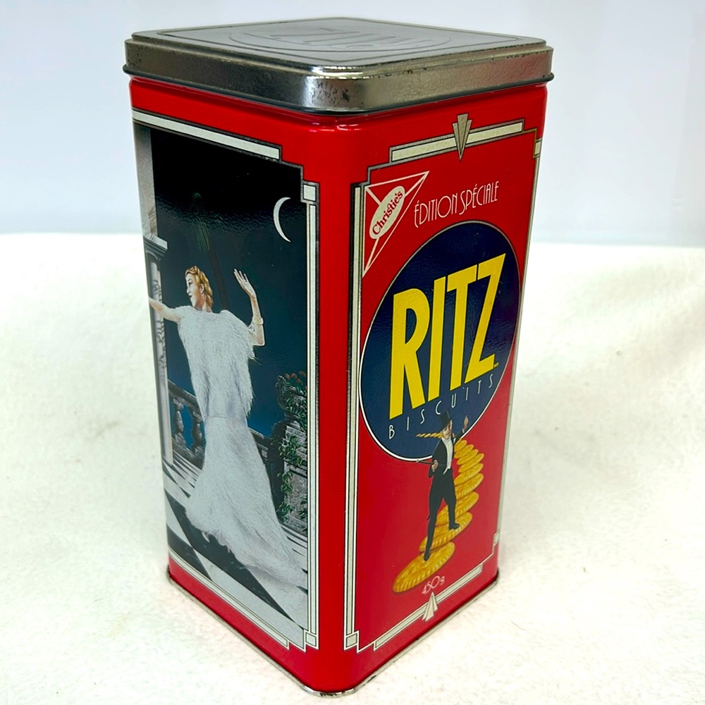 Vintage Christie’s Ritz Biscuits special edition 450 g  “1935 -1990” tin